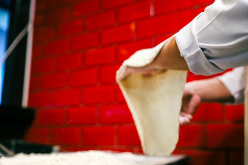 Pizza luce restaurant interior and team