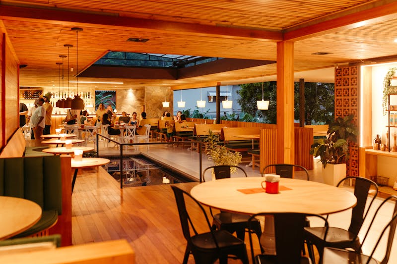 Pizza luce kitchen and fresh ingredients